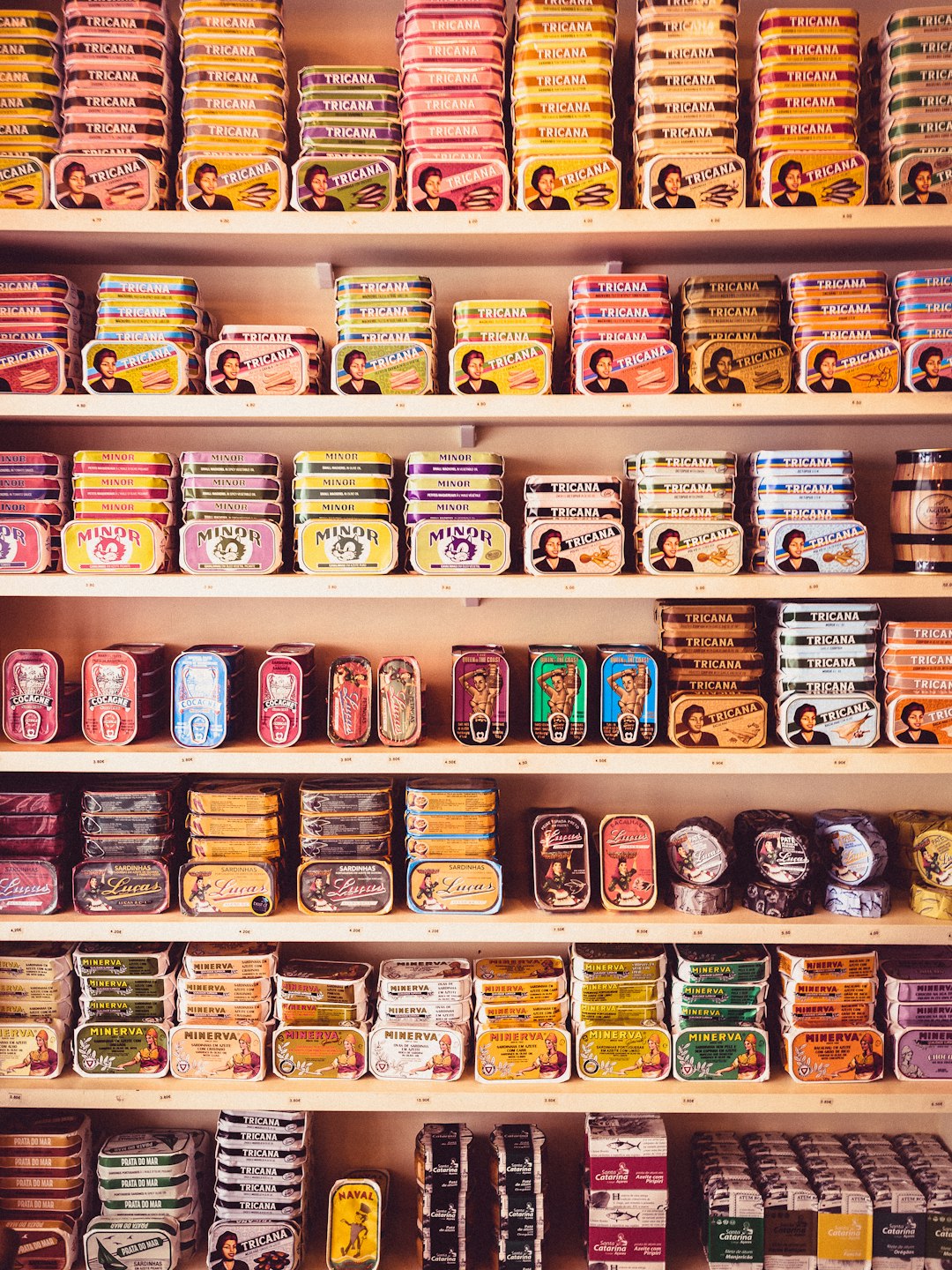 Product packaging for shelf visibility