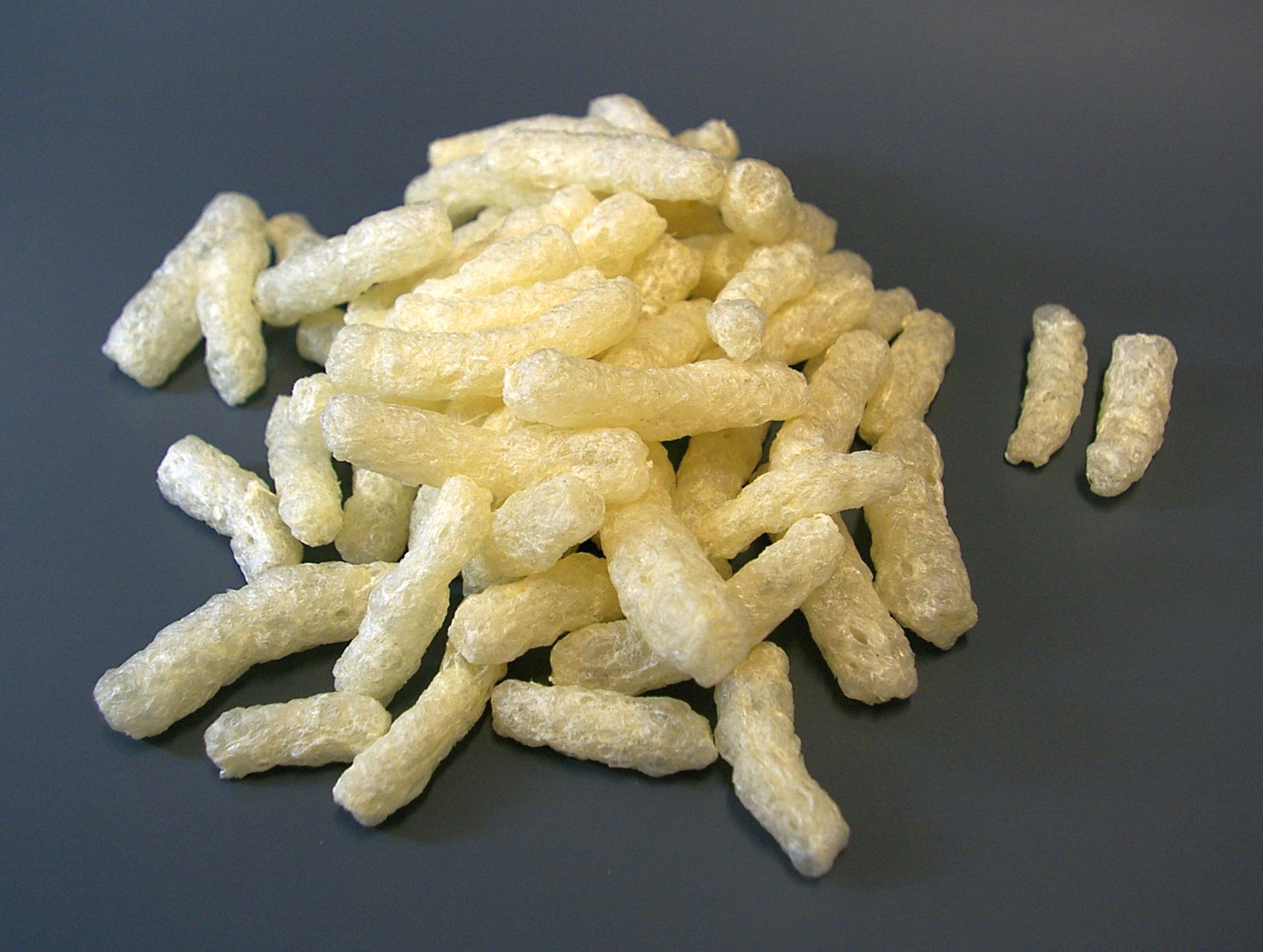 Cornstarch packing peanuts vs styrofoam