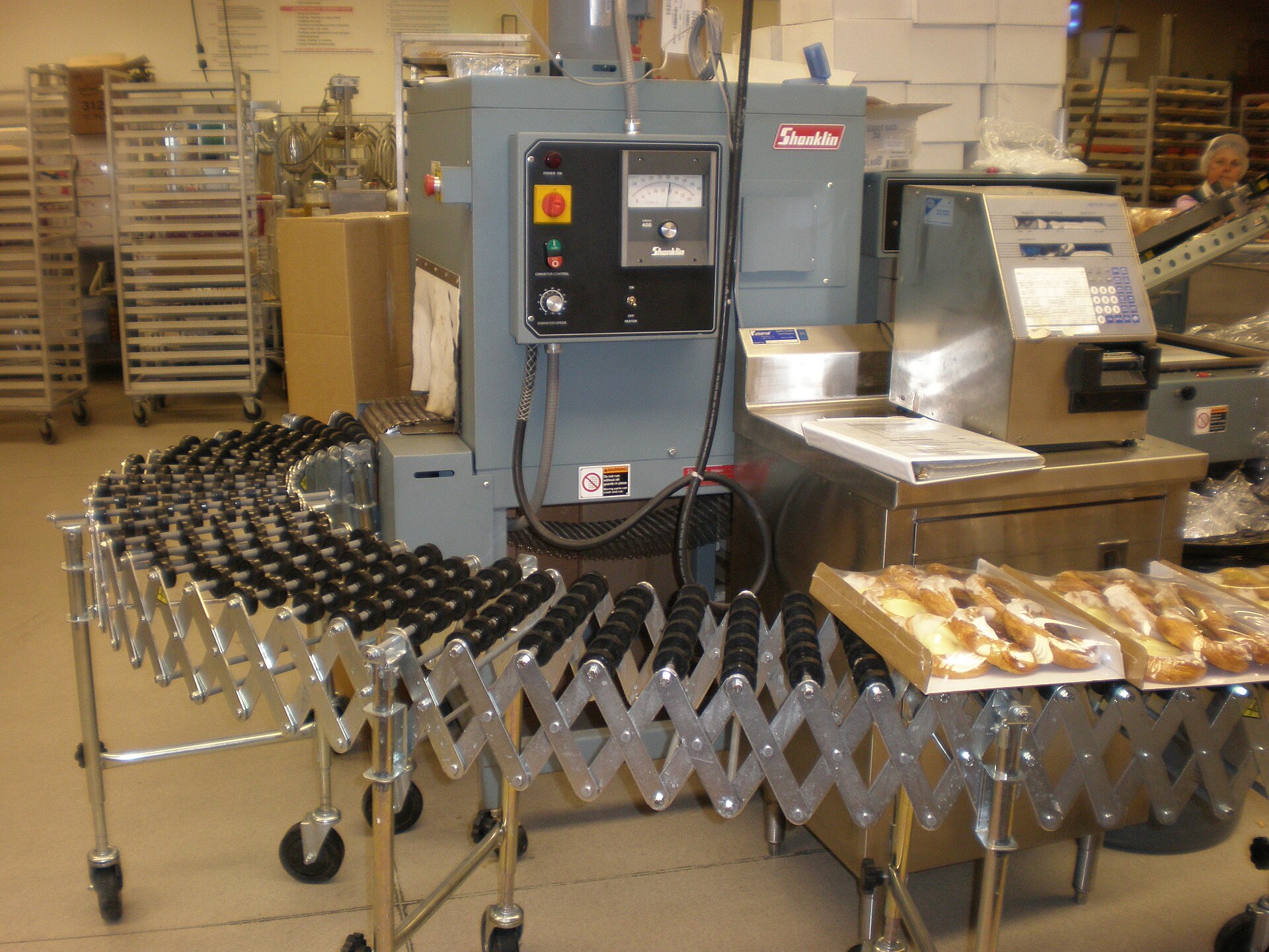 Packaging cost per unit