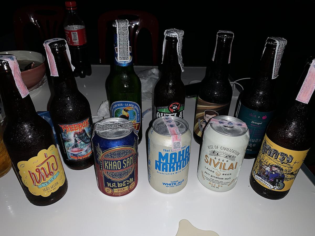 Craft beer packaging